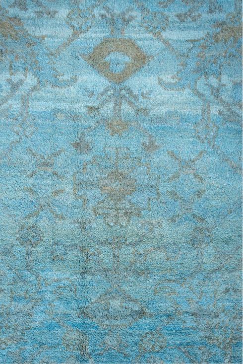 Vintage Oushak Area Rug (8' x 9')